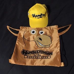 2019 Hambletonian caps & drawstring backsack